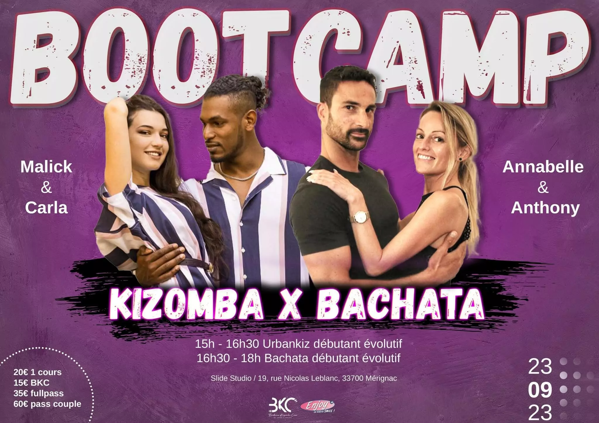 Bordeaux-Kizomba-Crew-Association-Danse-Kizomba-Urbankiz-Afro-Dancehall-Reggaeton-Salsa-Bachata-Heels-Bootcamp-Kizomba-Bachata