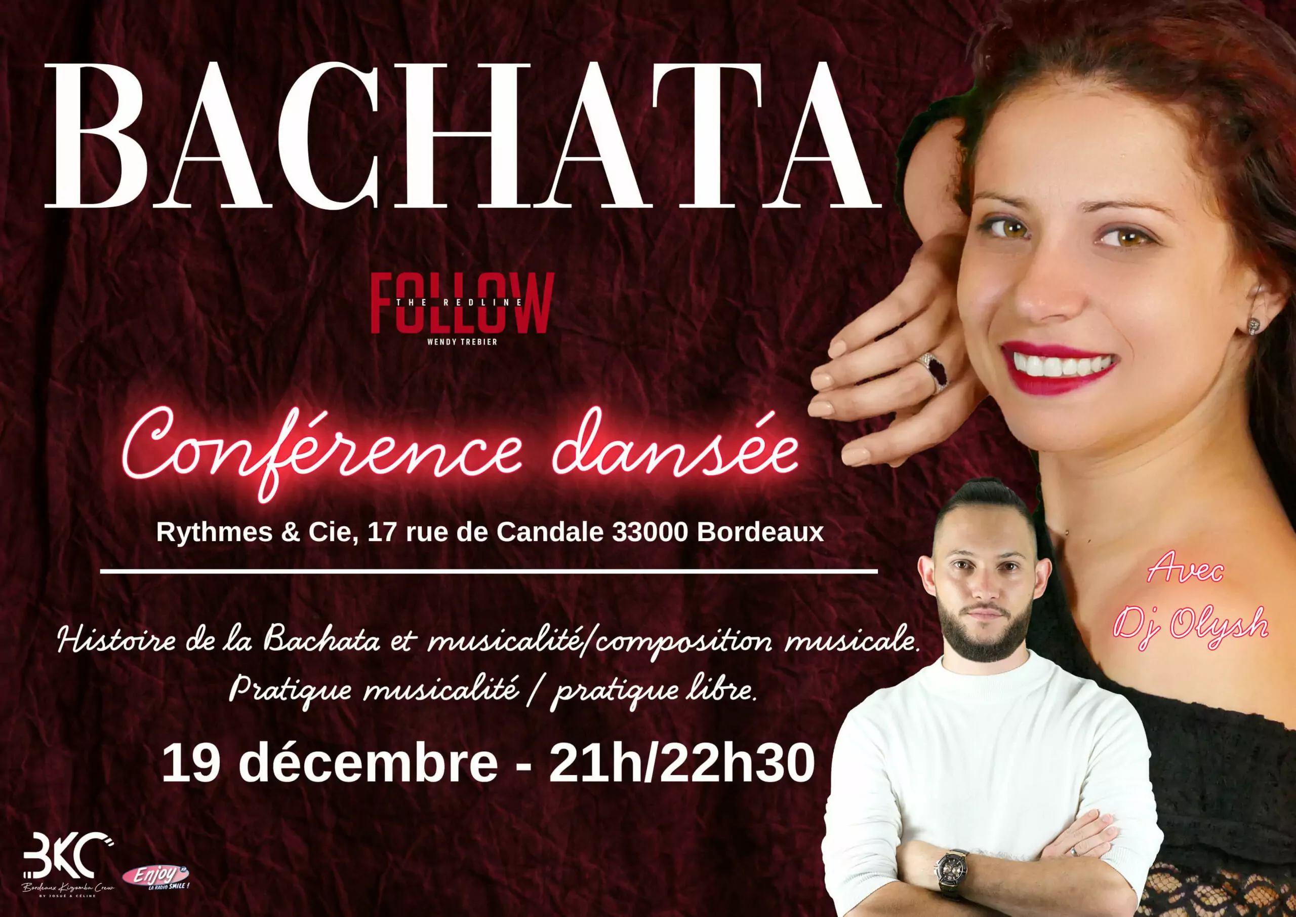 Bordeaux-Kizomba-Crew-Association-Danse-Kizomba-Urbankiz-Afro-Dancehall-Reggaeton-Salsa-Bachata-Heels-Conference-Dansee-Bachata