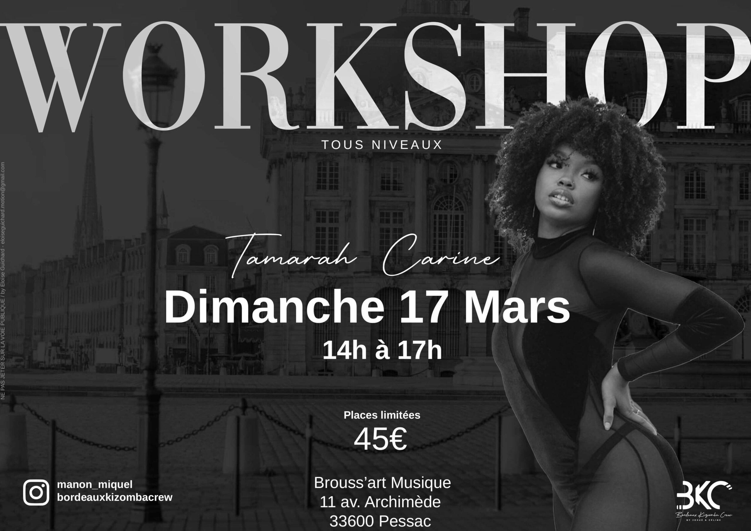 Bordeaux-Kizomba-Crew-Association-Danse-Kizomba-Urbankiz-Afro-Dancehall-Reggaeton-Salsa-Bachata-Heels-Workshop-Heels-Tamarah